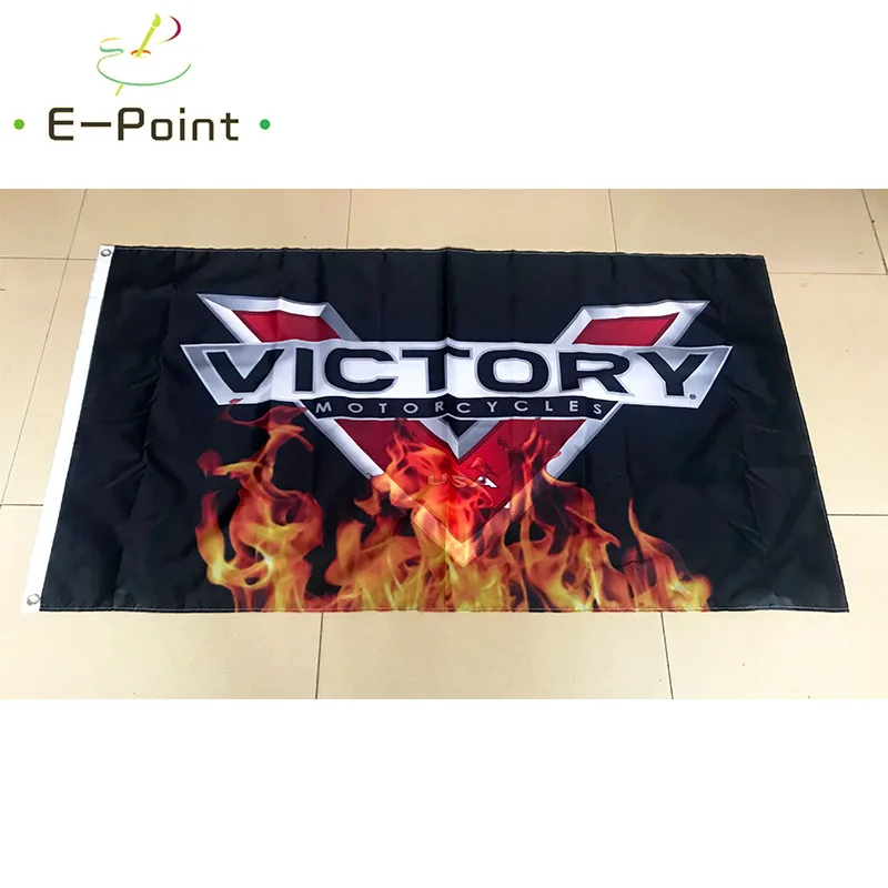 

Victory Motorcycles Racing Flag 3ft*5ft (90*150cm) Size Christmas Decorations for Home Flag Banner Indoor Outdoor Decor HYK033