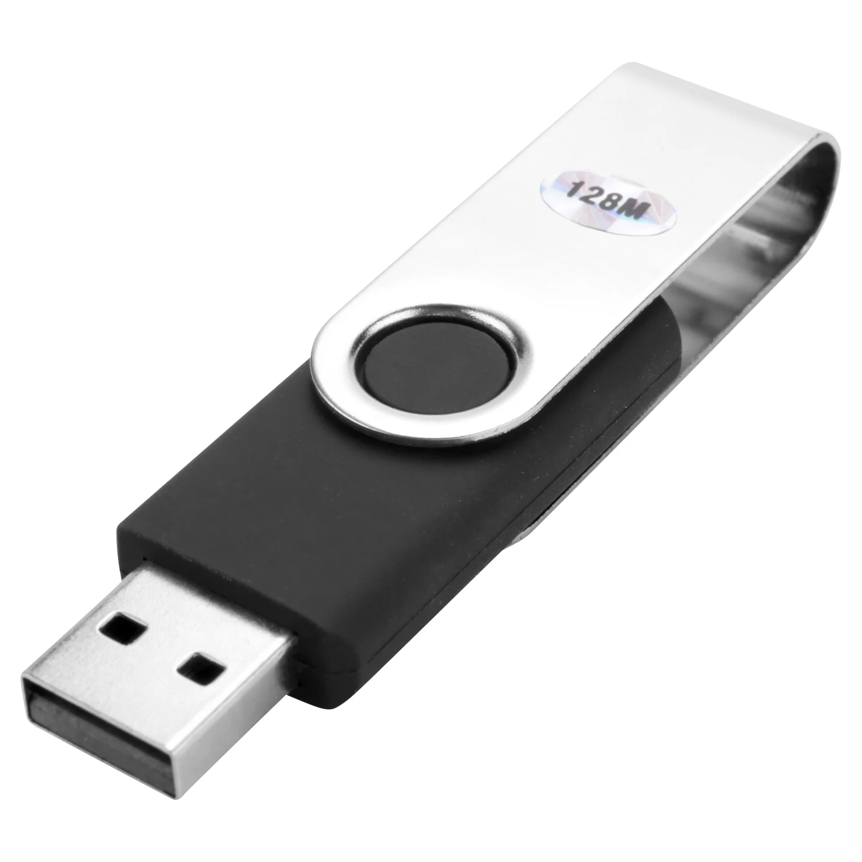ABQR 128MB USB 2.0 Flash Drive Memory Stick Data Thumb Storage U Disk Device Color:Black