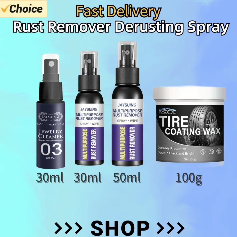 Bottles Rust Remover Derusting Spray Lubrication Tool Rust Moisturizing Inhibitor Car Maintenance Cleaning Accessories