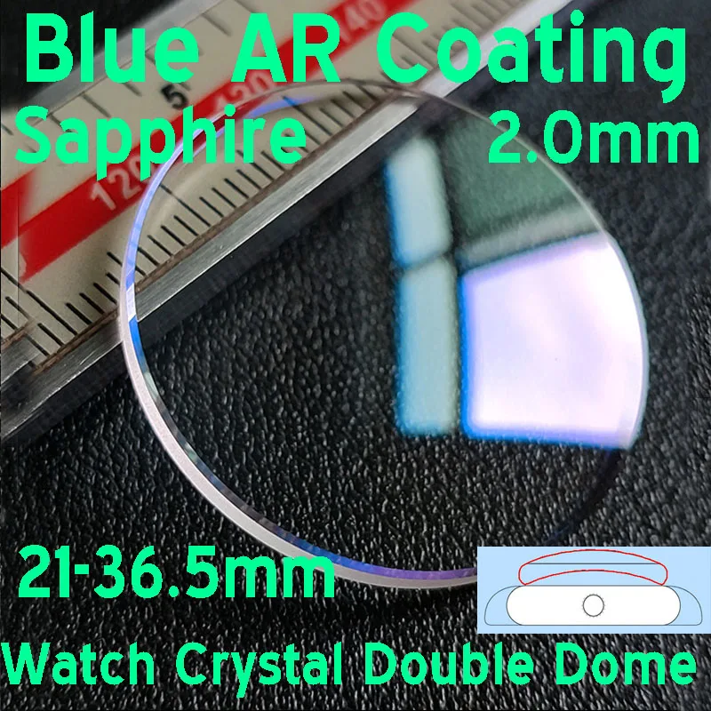 2mm-blue-ar-coated-double-domed-sapphire-watch-crystal-glass-lens-21-24-255-27-29-30-32-325-33-335-34-345-35-355-36-365mm