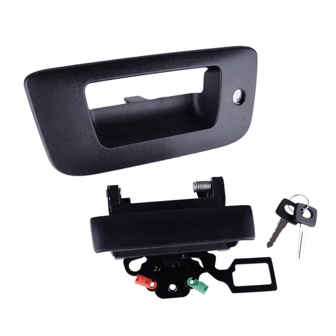 

22755305 17802393 Tailgate Handle & Bezel Lock Latch Kits Fit for Chevrolet Silverado GMC Sierra 1500 2500HD 3500HD 2008-2013