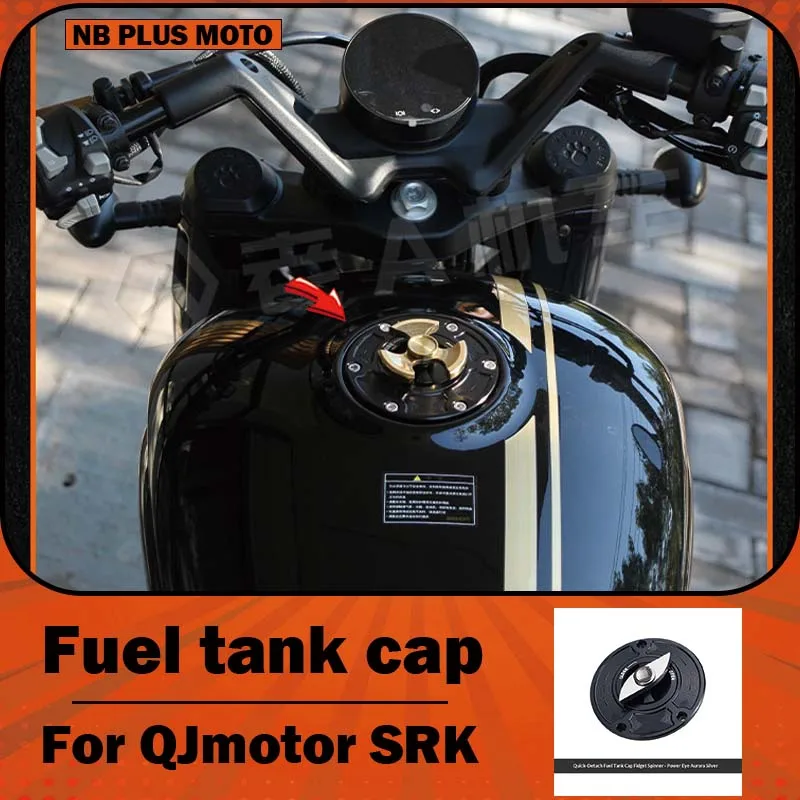 【Premium】For QJMOTOR SRK 600, 550, 400, 350, 250, 600/350 quick-release fuel cap decoration