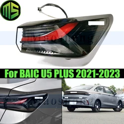 Maosheng Outer Rear Bumper Tail Light Tail Lamp For BAIC U5 PLUS 2021-2023 Taillight Taillamp Brake Light Rear Turn Light
