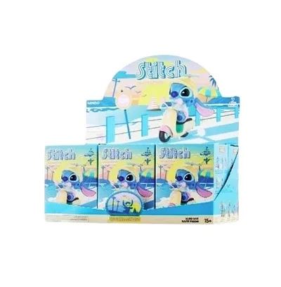 Miniso caixa cega da disney lilo & stitch changyou série modelo brinquedos presente de aniversário anime kawaii modelo decoração de mesa