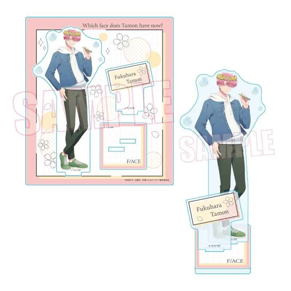15CM Tamon's B-Side Acrylic Keychain Stand Model Cosplay Charm Characters Ornament Accessories Goods Collection Christmas Gifts