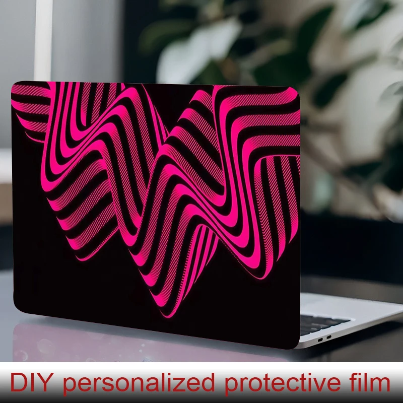 

2 наклейки для ноутбуков, защитная пленка с геометрической мозаикой, устойчивая к царапинам наклейка своими руками