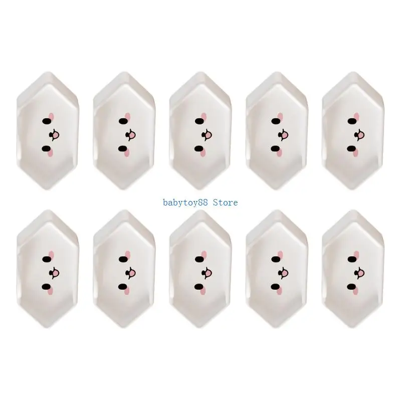 

Y4UD 10xEasy Installation Electrical Outlet Cover Kids Safe Italy Brazil Chile Use