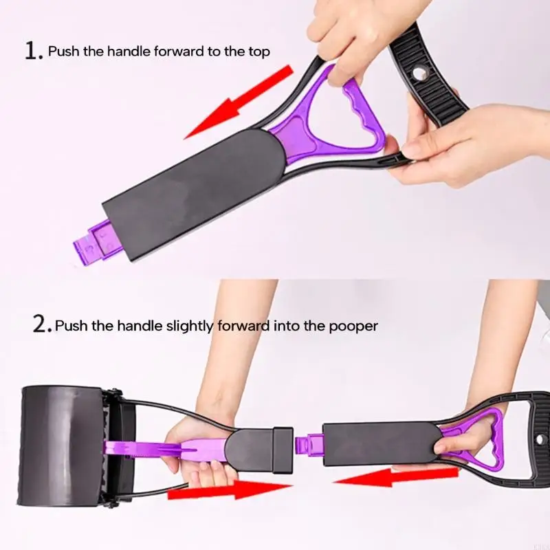 K3KA PORTABLE POOPER SCOUPER EASYCLEAN PET POOP PIPP PACKBER GROCKBER FOR Outdoor