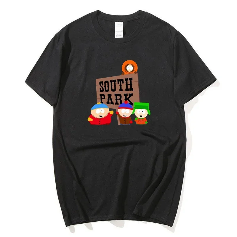 Anime Southes Park Print Grafik T-shirt Unisex Männer Frauen Sommer Casual Lose Kurzarm Top Kleidung Mode Niedlichen T-shirt