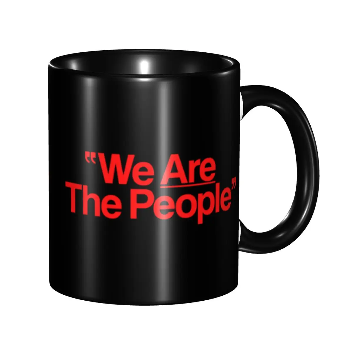 

Custom We Are The People Taxi Driver Mug DIY Ceramic Tea Milk Coffee Cup