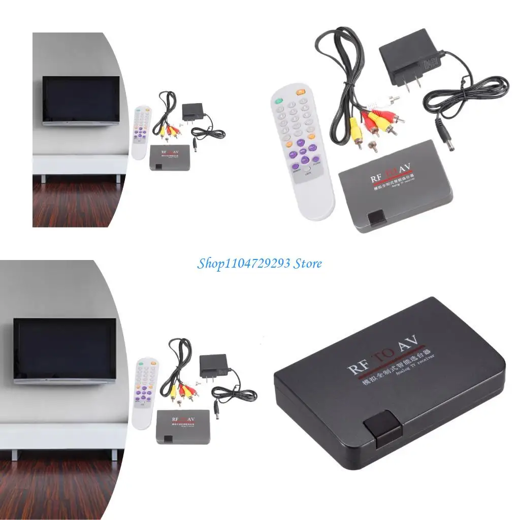 Y2GD RF to Video Auditory Converter for TV Formats with Intelligent Channel Selecting