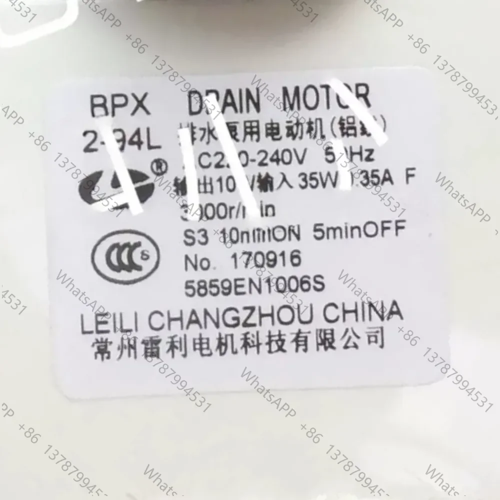 New Drain Pump Motor BPX2-94L For Washing Machine BPX2-92L BPX2-93L Washer Drainage Parts