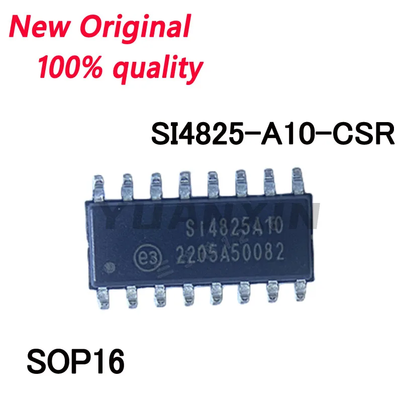 5/PCS New Original SI4825-A10-CSR SI4825 SI4825A10 SI4825-A10 SOP16 Radio-frequency receiver chip In Stock