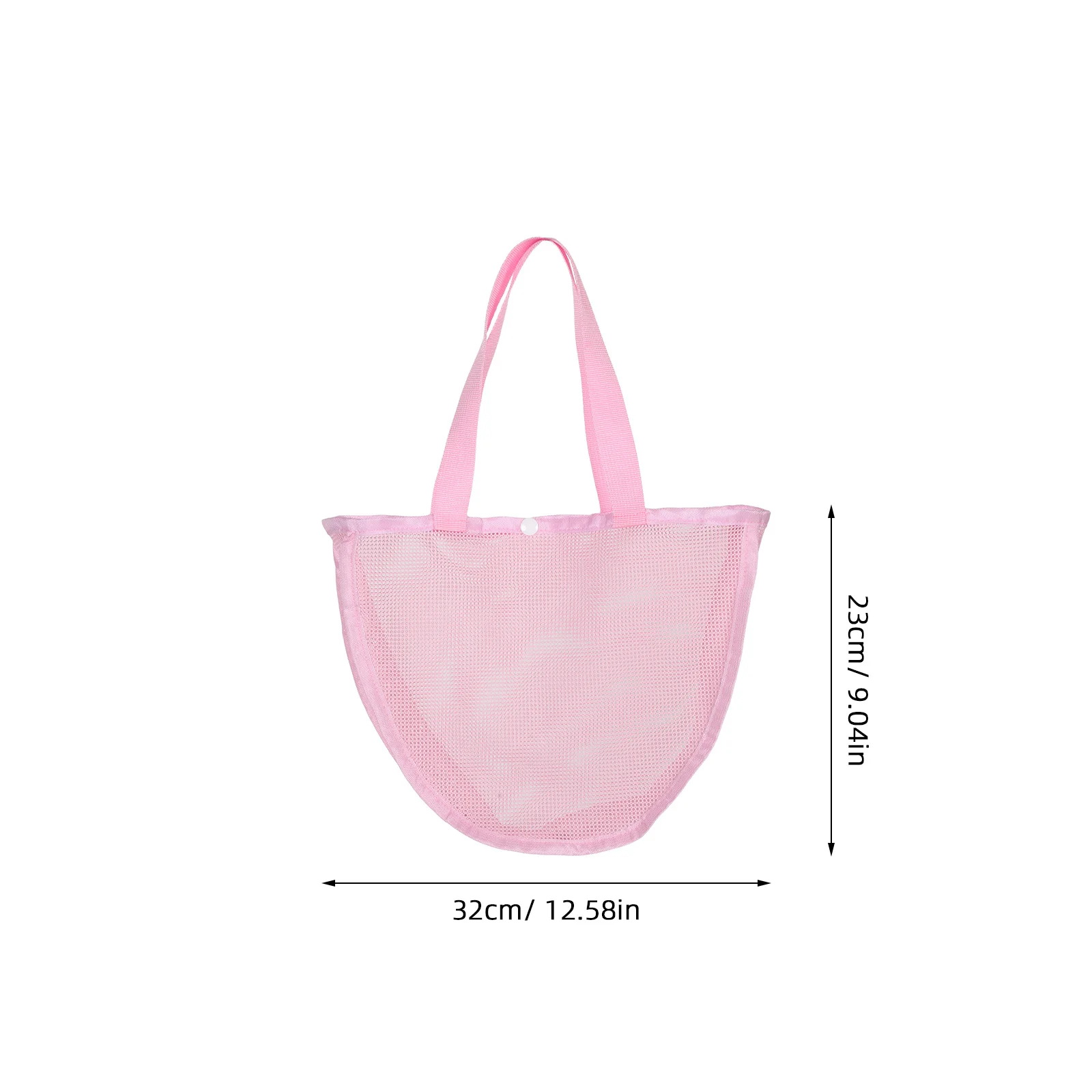 4 قطع من حقائب الشاطئ الشبكية للأطفال، حقيبة تخزين محمولة، منظم أدوات الرمل الخارجية لرحلات الشاطئ، حقائب ألعاب للتخزين #5