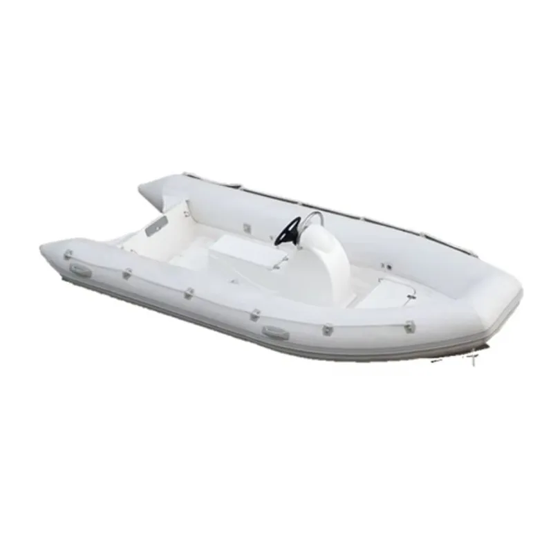 2026 High Quality Pvc & Hypalon River Boat One Person Inflatable Boat Fishing Boat Rigid for Fun