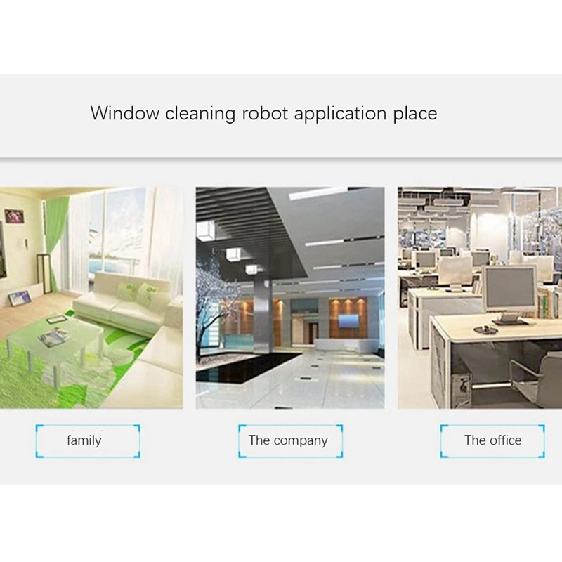 Ultra dünner Roboter Staubsauger Fenster reinigungs roboter Fenster putzer elektrisches Glas Haushalts fernbedienung EU-Stecker