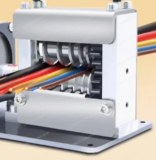 Waste Copper Cable Stripper - Commercial Automatic 6-Hole Peeler Machine for Efficient Wire Recycling