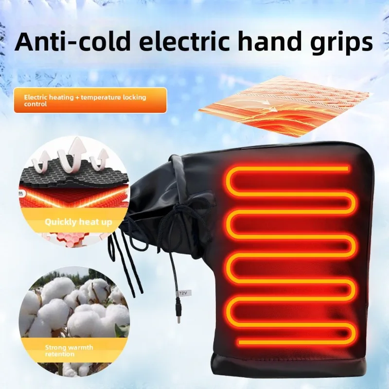 

Electric Vehicle Hand Handle Winter Heating Car Usb Adjustable Temperature Heating Shrink Motorcycle Warmer Handle