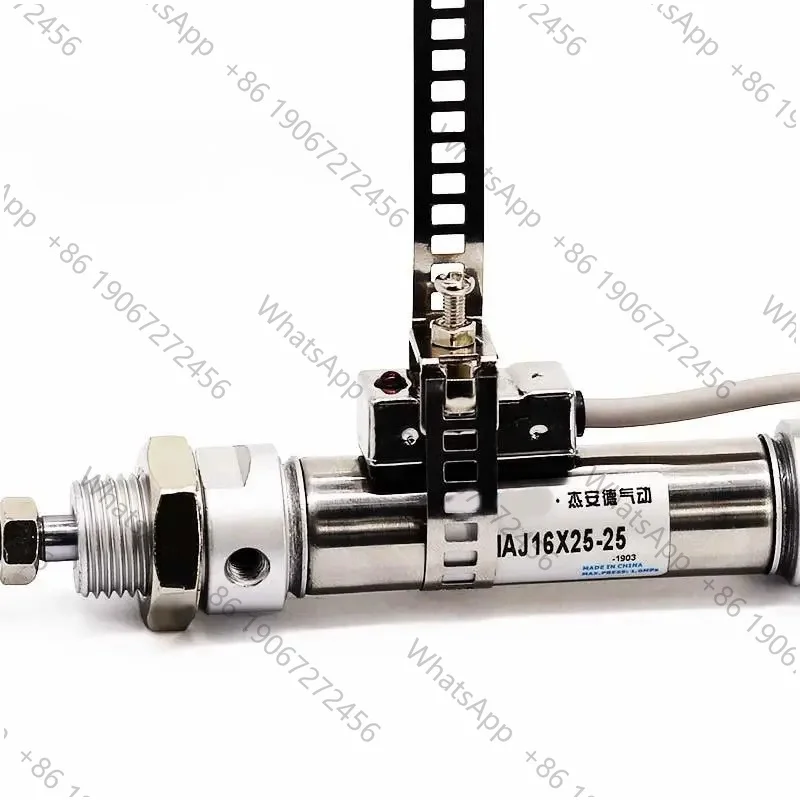 MAJ25 adjustable stroke air pneumatic cylinder Double Acting Single Rod Bore 25mm