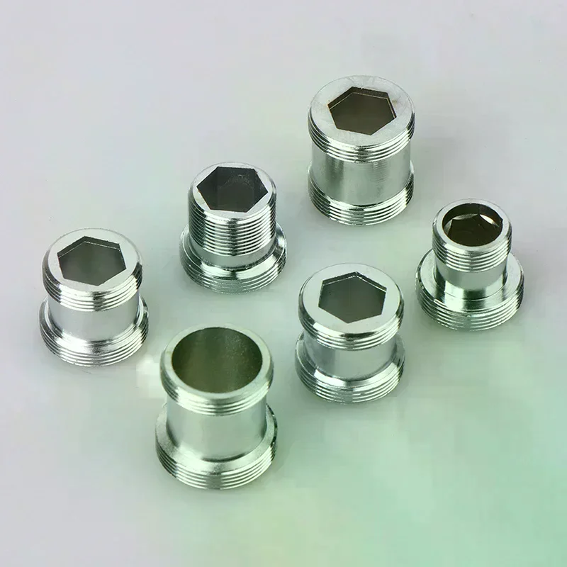 Thread Transfer head Brass Connector Bathroom Kitchen Faucet Spout Accessories