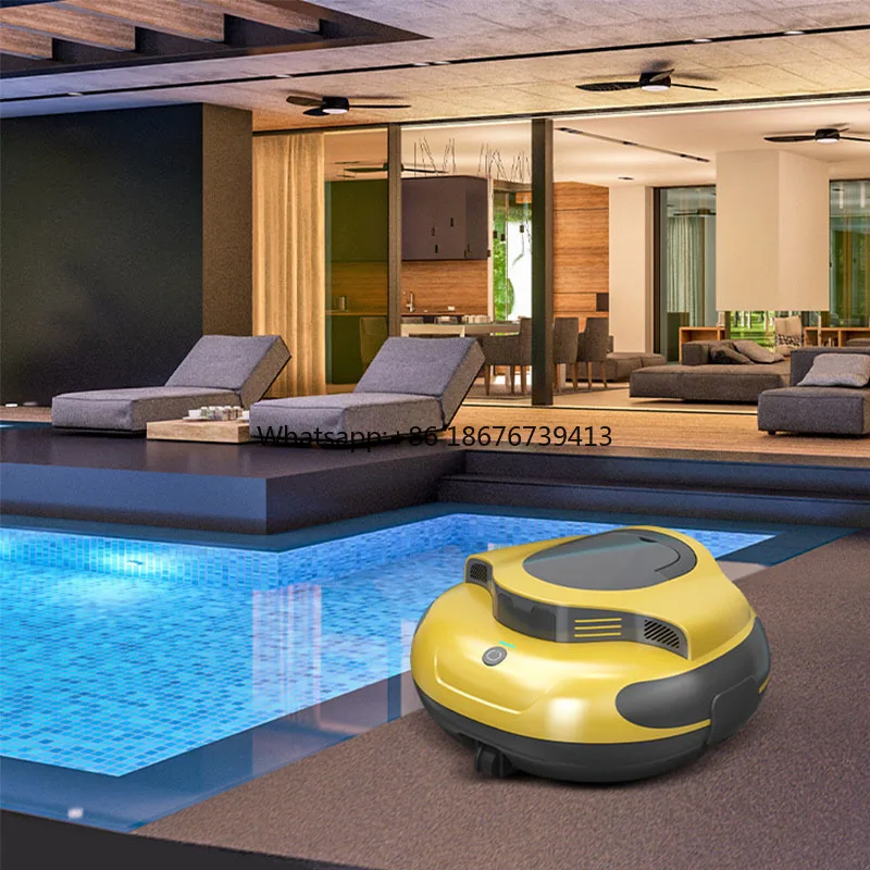 

Automatic Swimming Pool Cleaning Robotic Pool Robot Vacuum Cleaner