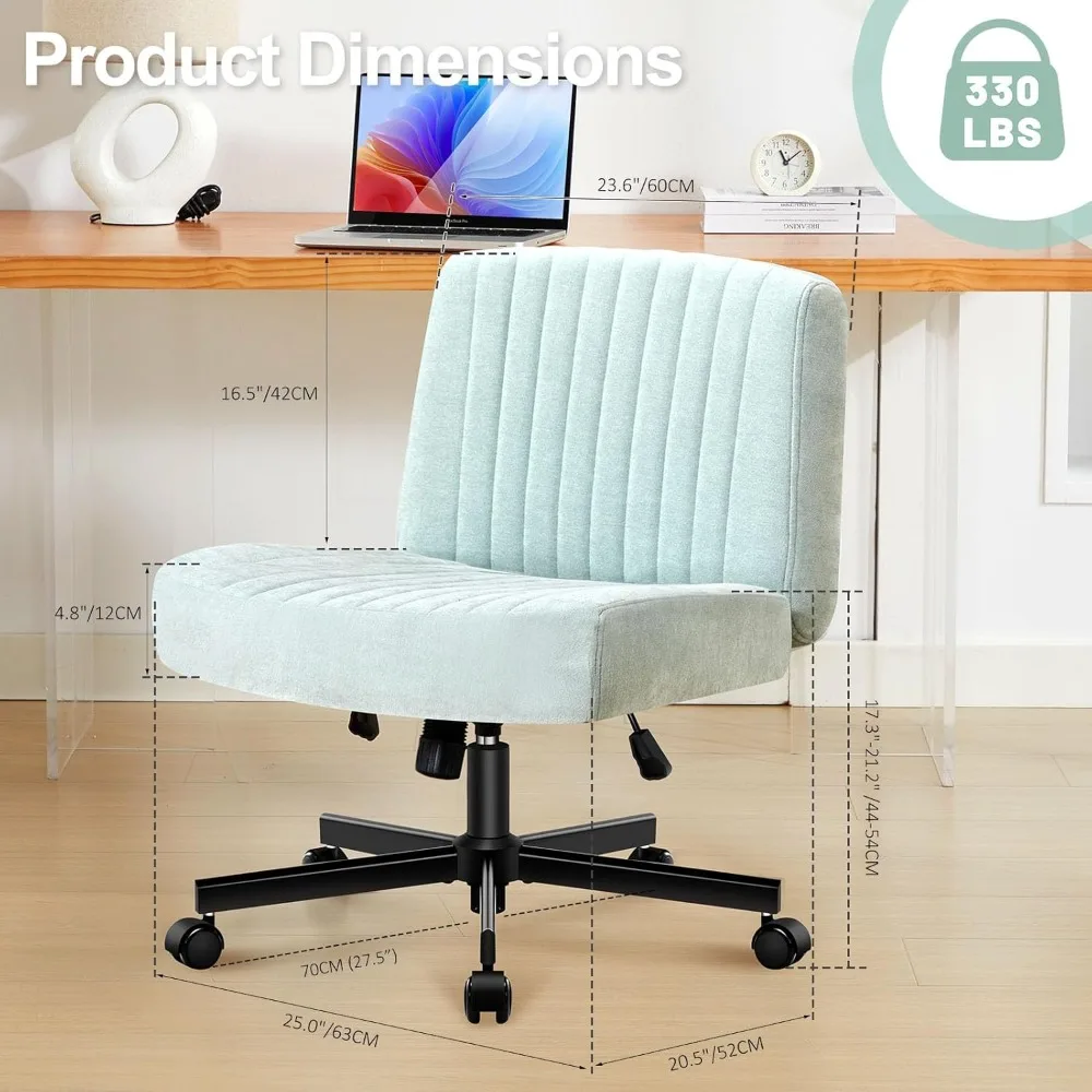 крест-кресло на колесах, офисное настольное кресло из толстой мягкой ткани с перекрестными ножками и подушкой с карманными пружинами, основание двойного назначения, w