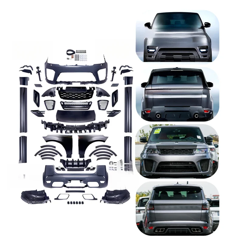 High Quality SVR Style Body Kit with LED Headlights for 2014-2017, 2022 Upgrade Lossless Installation