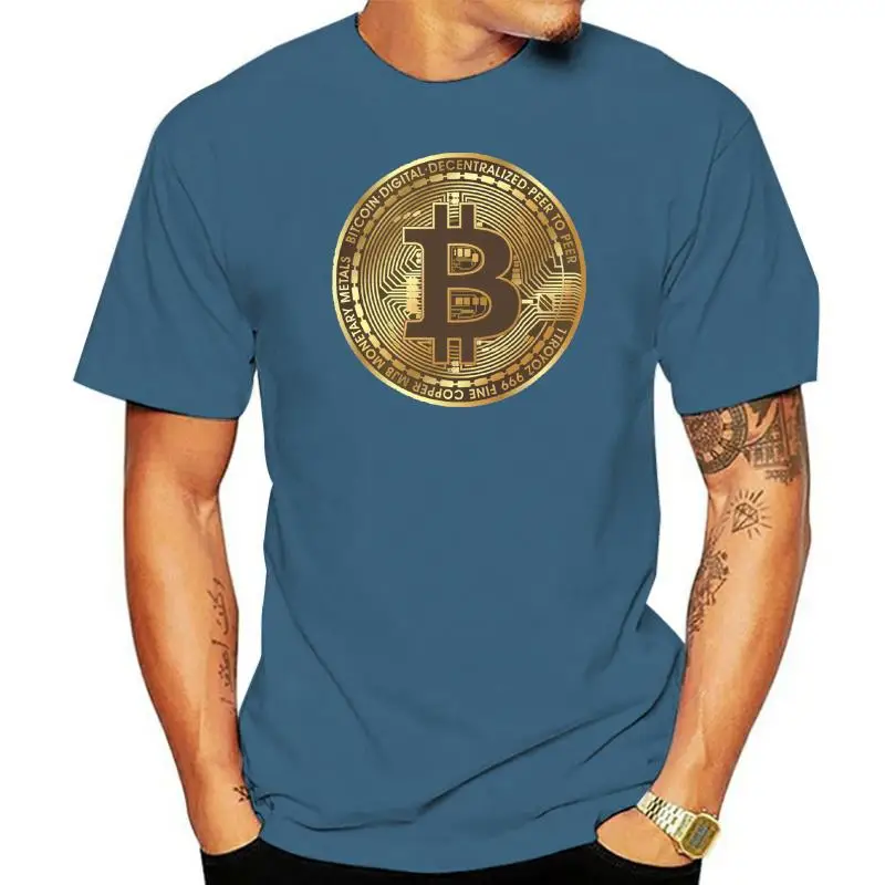 Bitcoin Unisex T Shirt Streetwear Casual Tee Shirt