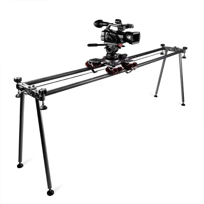 DSLR Camera Electric Video Carbon Fiber Track Professional Electric Slider Track Cart LW3021