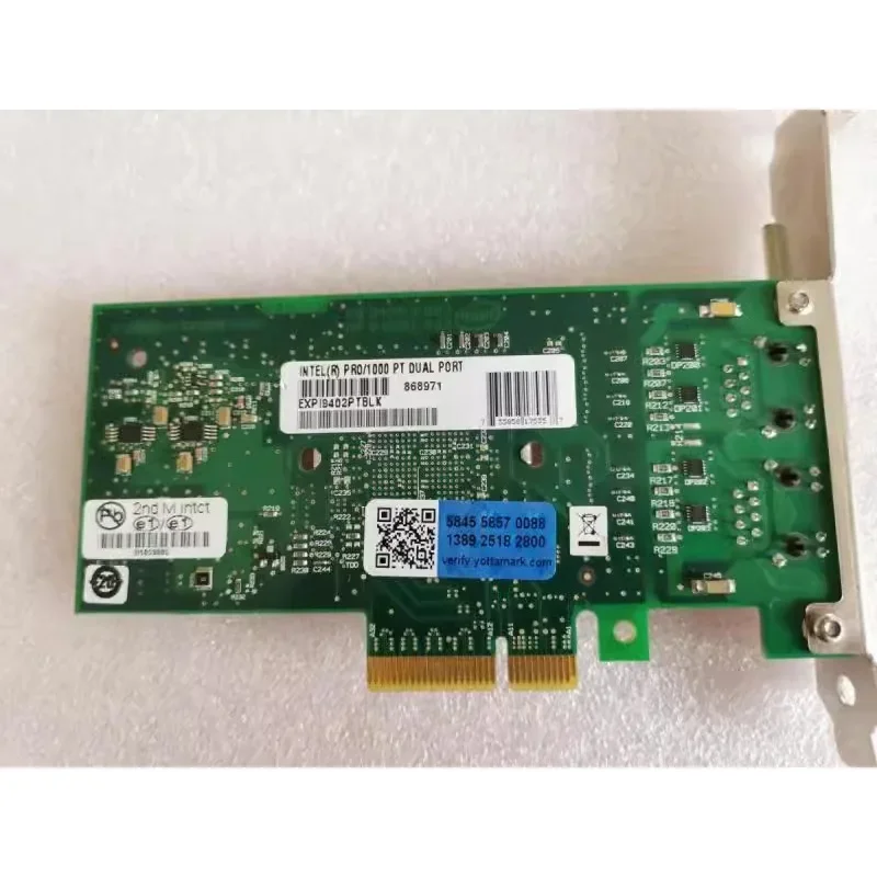 EXPI 9402PT 82571 NC360T PCI-E Dual port Gigabit server network interface card