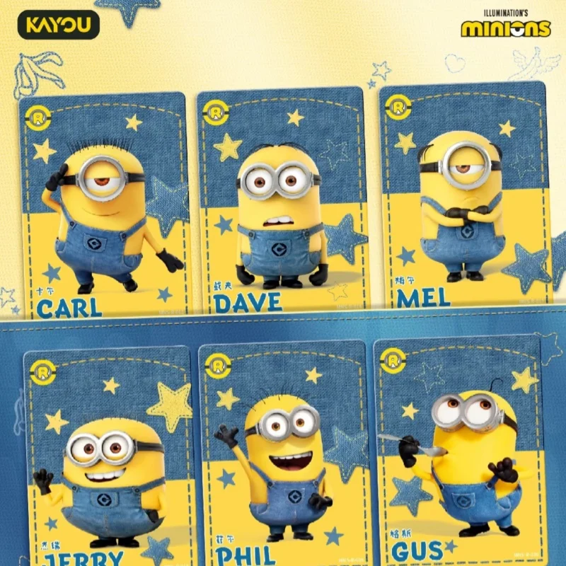 

Коллекционные карты Kaiyou Minion Banana, милый Lord Pack CR, официальная аутентичная игра, коллекционная игрушка для хобби