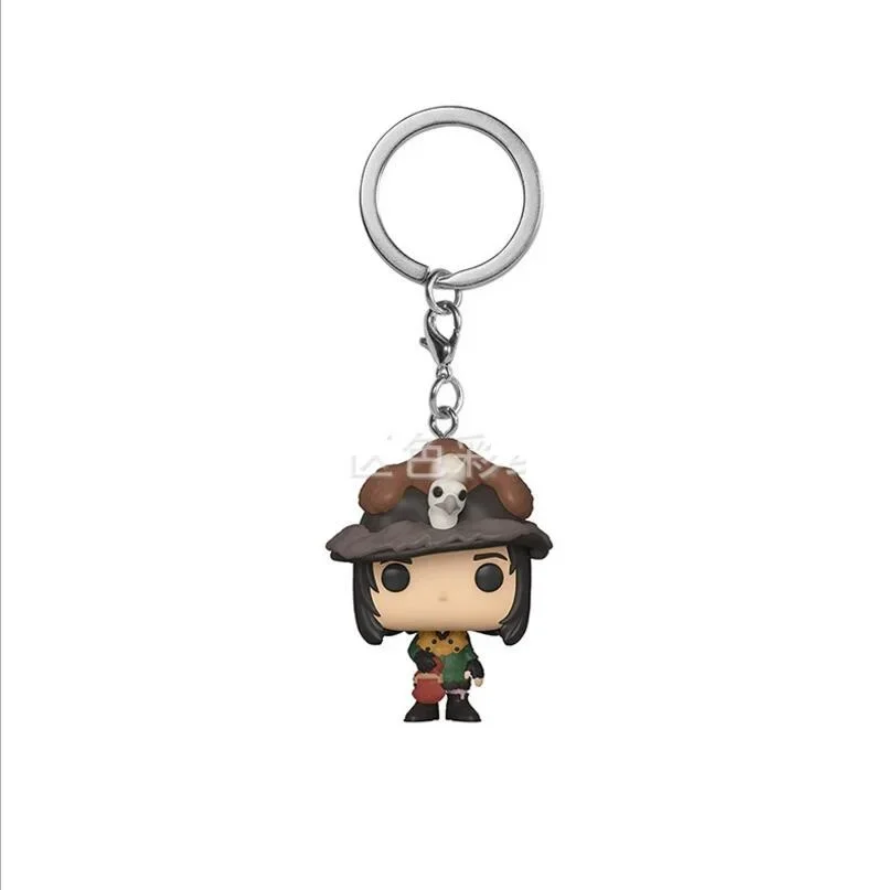 Harried Series Keychain Ginny Ron Hedwig Snape Fawkes Dementor Luna Pocket Pop Key Ring Chain Toy