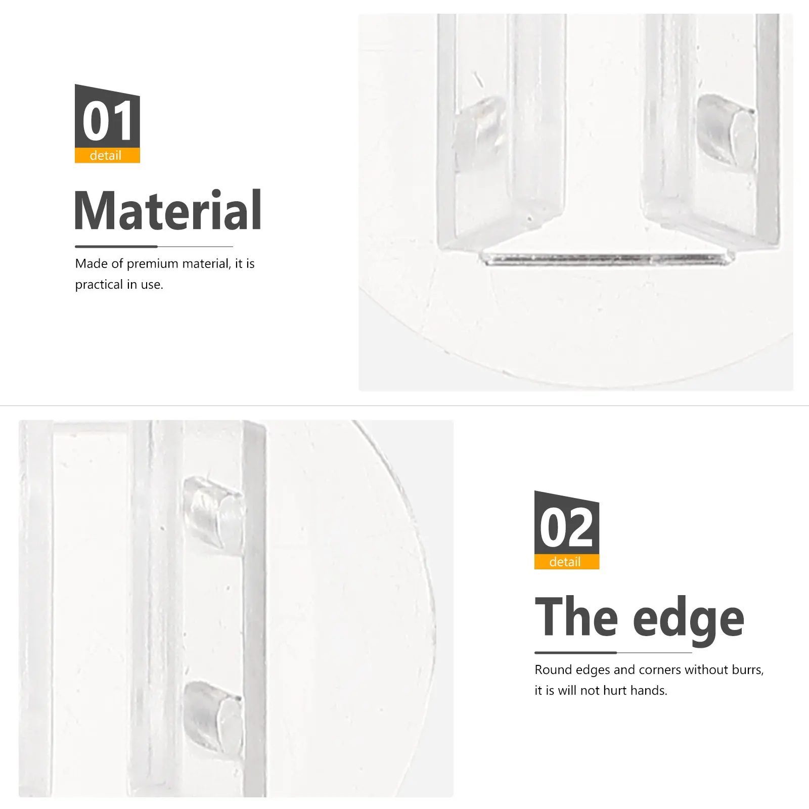 

100 шт. пластиковых держателей для визиток, органайзер-подставка для настольных офисных карт, хранения игровых фишек