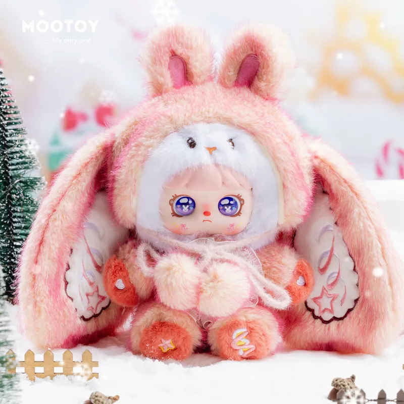 

Mocici Sugar-Heart Rabbit Warm Whispers Serie Blind Box Cute Vinyl Surprise Doll Mystery Box Ornament Collect Pendant Gift