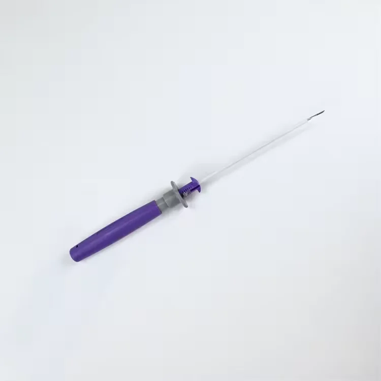 Bopull CE ISO Certified Fast Fix Orthopedic Meniscal Repair Suture Needle Inside Tap Meniscus Saw for Meniscal Injury Treatment
