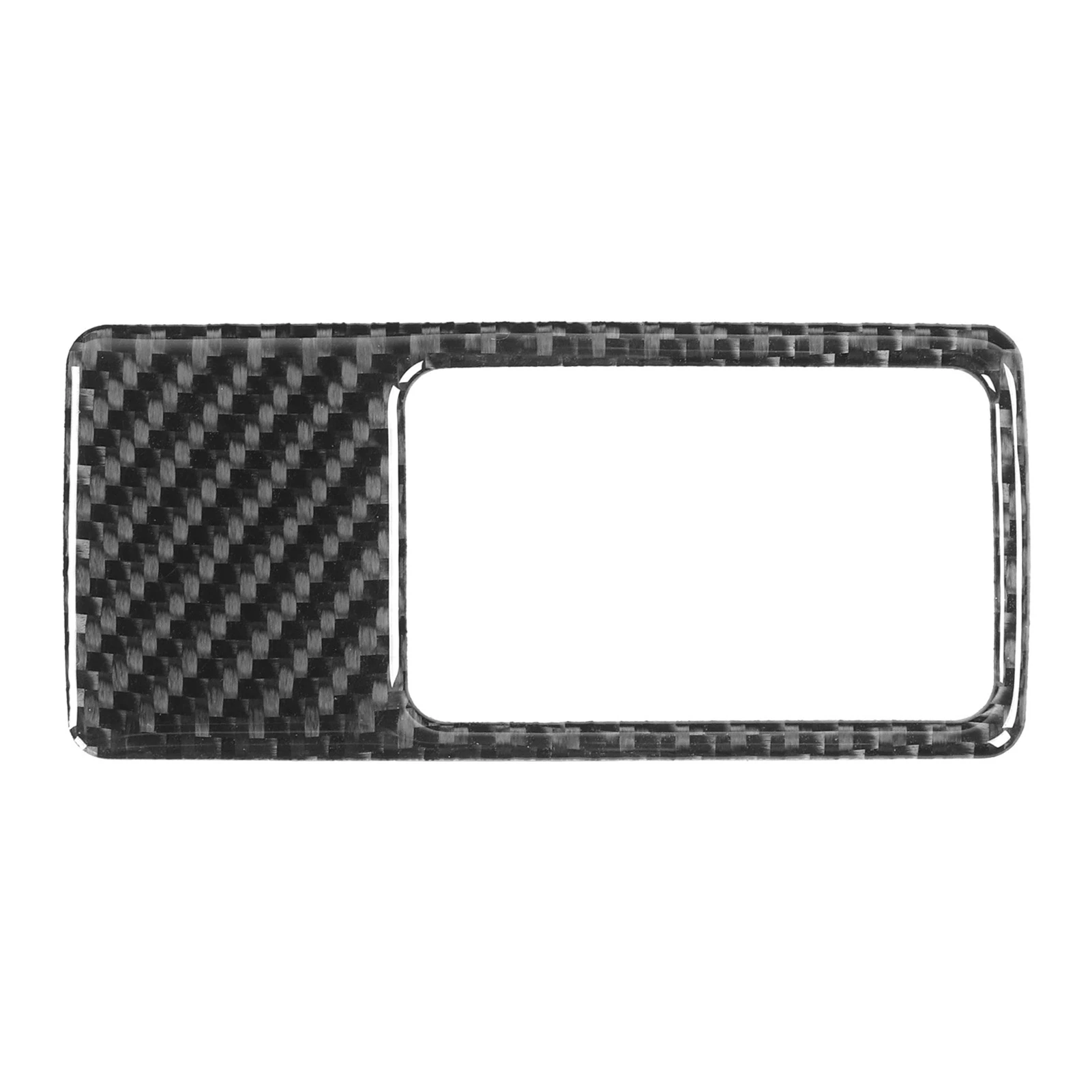 Carbon Fiber Brake Switch Frame Parking Switch Panel Frame Cover Carbon Fiber Sticker Fit for  MX‑5/Roadster ND 16‑20