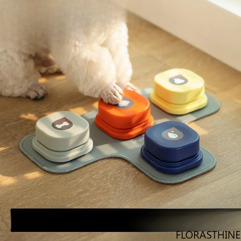 Dog Button Talk Pet Communication Sound Puppy Button Communication Cat Ring Cat Trainer China