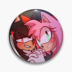 Shadamy  Soft Button Pin Brooch Clothes Fashion Jewelry Gift Funny Hat Collar Cartoon Decor Lapel Pin Metal Cute Creative Badge