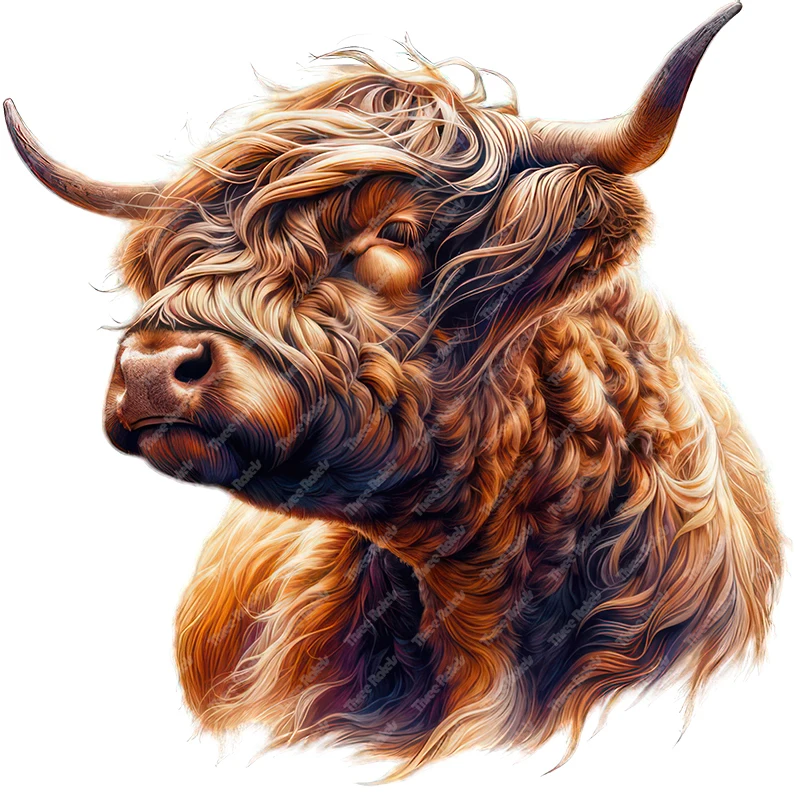 Three Ratels Bull cartoon wall sticker for home Decoration car hood decals
