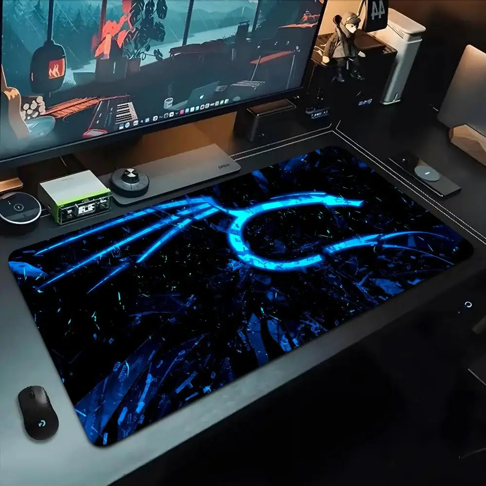 KALI Linux Security OS Dragon Mouse Pad 500X1000 mm Large Gaming Mousepad Gamer XL Rubber Otaku Keyboard Pad Laptop Desk Mat