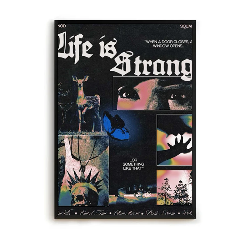 

Luxury Home Decor Life Is Strange Paintings for Bedroom Poster Decorative Prints Wall Painting on Canvas Room Decoration Anime