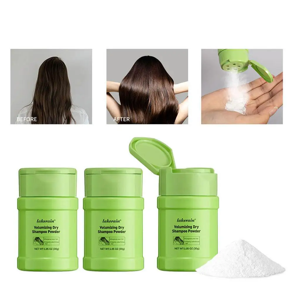 Dry Shampoo Powder Mattifying Root Fuller Looking Refreshing Hair Non-aerosol No White Cast Dry Shampoo For Men Women