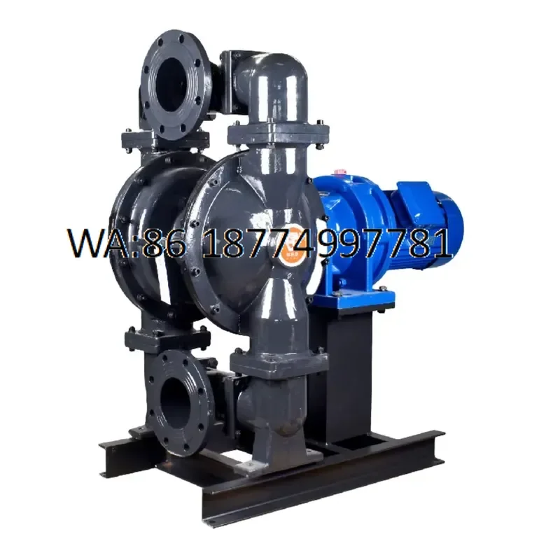 custom for GOOD DBY3S-125Q High Pressure 7 BAR 5 Inch Nodular Cast Iron Diaphragm Pump OEM Industrial PTFE Sealing Sulfuric
