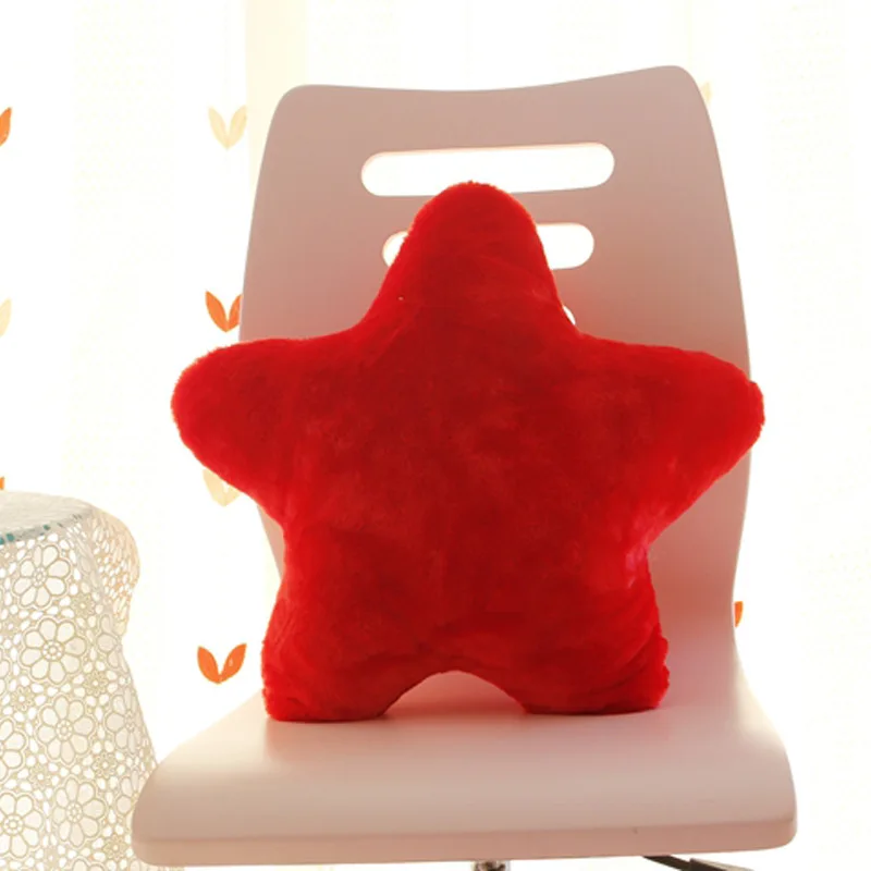 40cm INS Star Heart Shape Plush Toy Soft Stuffed Love Pillow Girlfriend Gift