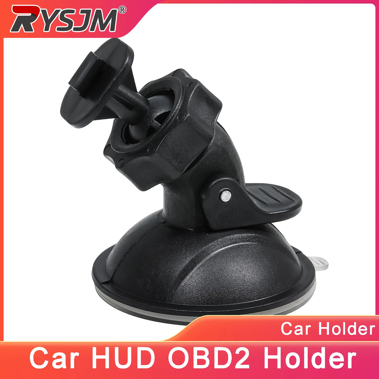 1 Piece Car HUD OBD2 Holder for Truck 4x4 Caravan DVR Camera Stand Bracket Dashboard Windshield Suction Cup Automobile Parts