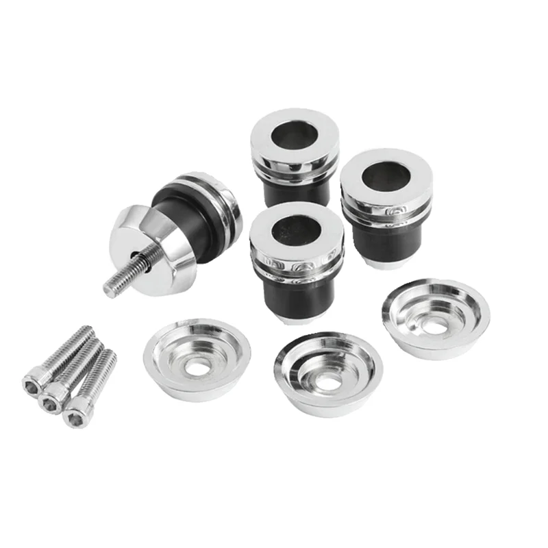 

Motorcycle Quick Release Screw Sissy Bar Saddlebag Mounting Spools Kit For Indian Scout Sixty/Bobber 2015-2023