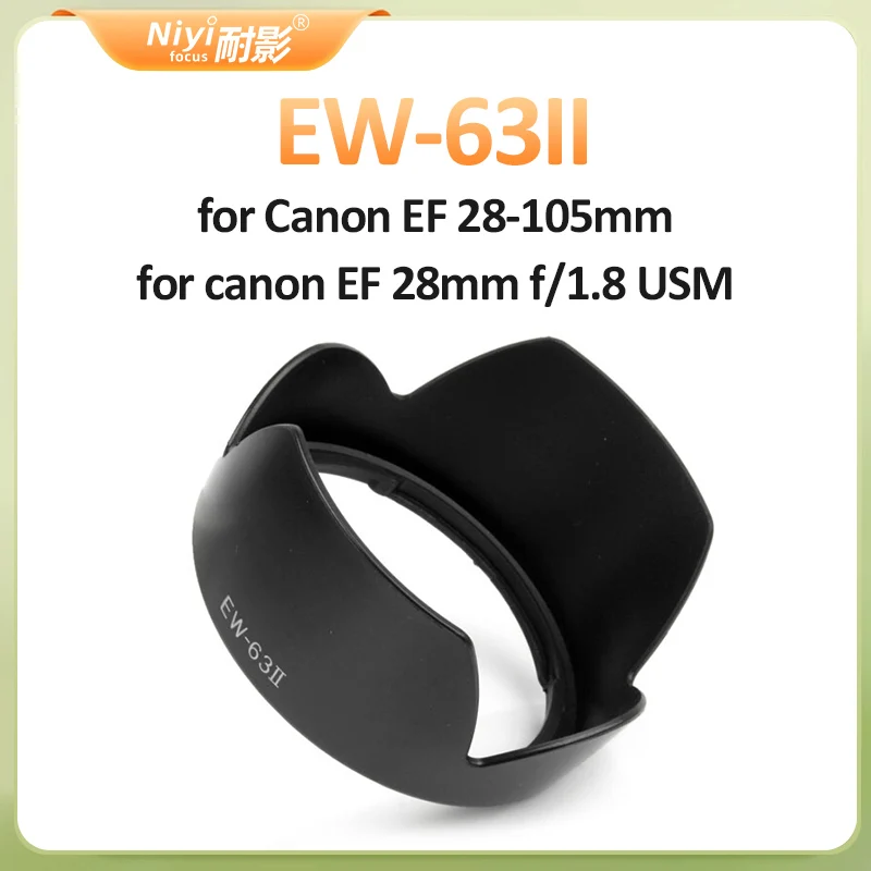 Lens Hood ES-53 ES-78 ET-63 EW-54 EW-60E EW-60C EW-63II EW-73II EW-83G EW-83H EW-88 for Canon Camera Lens Accessories