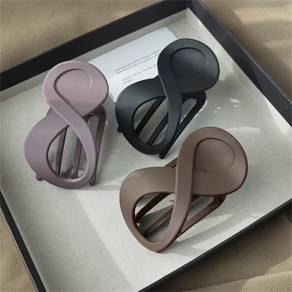 مخالب مشبك شعر أنيق للنساء والفتيات، أغطية رأس على شكل ذيل حصان، دبابيس شعر كبيرة، إكسسوارات شعر بسيطة على شكل قرش، غطاء رأس أنيق