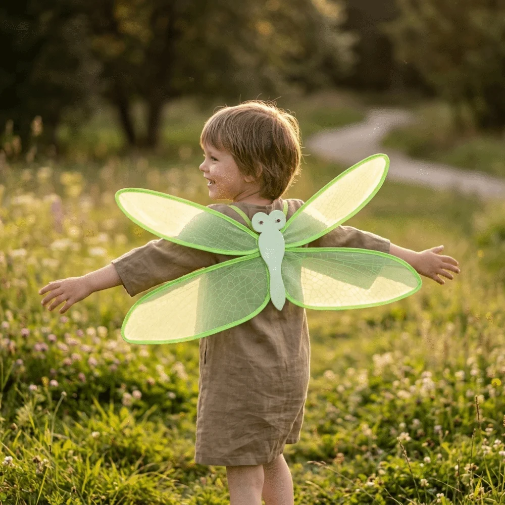 Easy To Wear Dragonfly Wing Costume Accessory Exquisite Appearance Photo Booth Prop Fairy Wing Prop Cosplay Prop