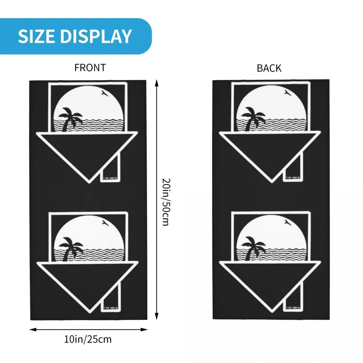 Поп-рок-группа бандана для дома в соседском стиле обогреватель для шеи для мужчин и женщин Зимний походный лыжный шарф гетры чехол для лица